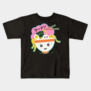 Ramen Smile Kids T-Shirt
